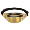thumbnail image 3 of Riñonera láser para correr, bandolera para mujer, bolso de pecho reflectante para exteriores, bolso de playa, bolso de cajero personalizado moderno para hombre y mujer, 3 of 6