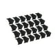 thumbnail image 1 of Seitruly 24 pack/lote pegatinas de esquina duraderas y resistentes a roturas para álbum de fotos a prueba de arañazos para álbum de recortes Videojuegos y accesorios negro, 1 of 6