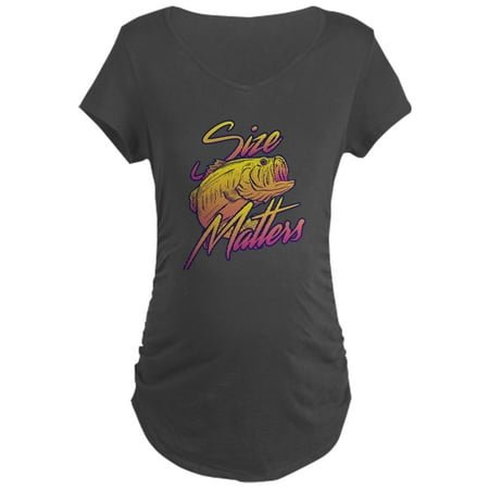 

CafePress - Size Matters - Maternity Dark T-Shirt