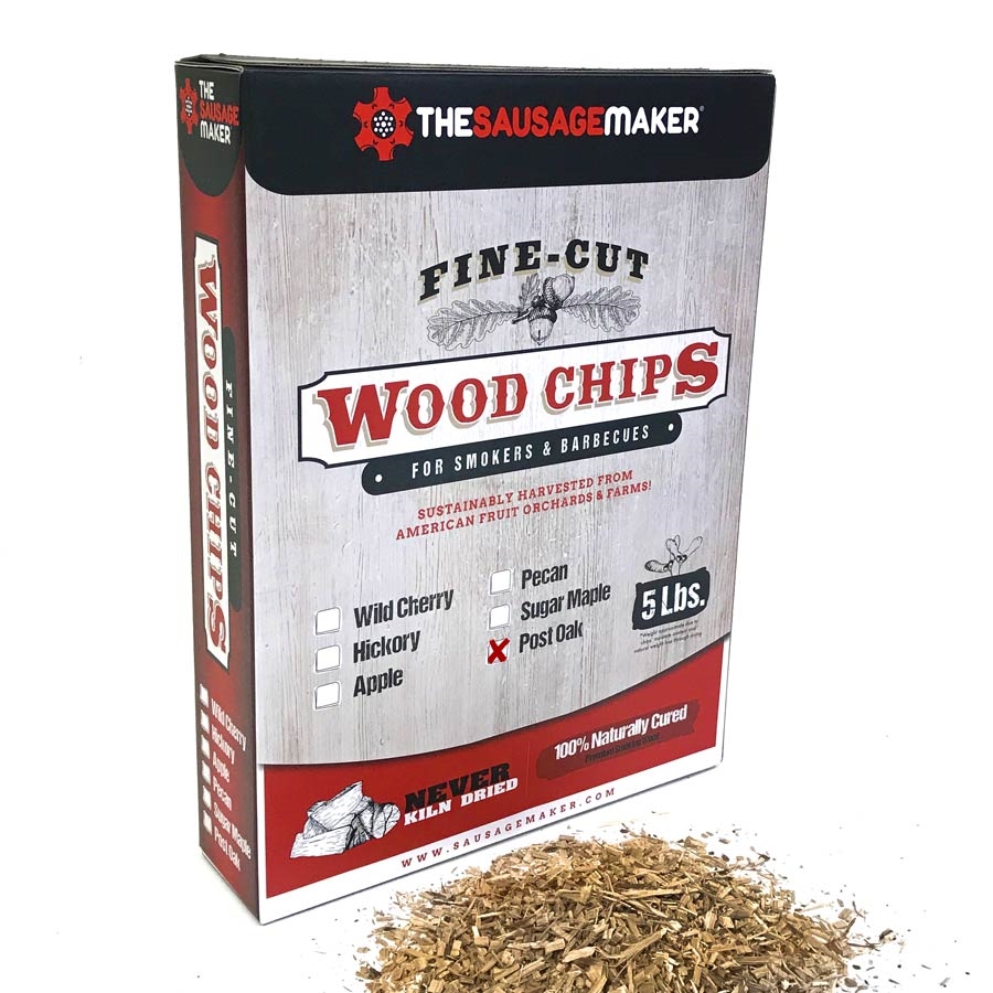 Post Oak Fine Cut Wood Chips, 5 lbs