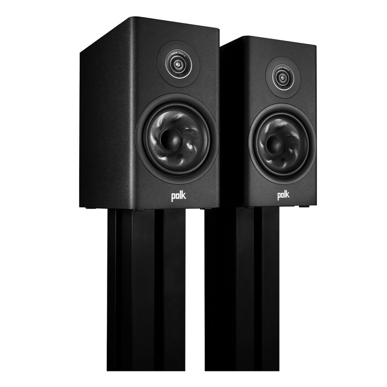 Polk Audio Reserve 200 Bookshelf Speakers - Pair (Black) - Walmart.com