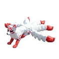 thumbnail image 4 of 1pc 3D Printed Fox Ornament Animal Model Joints Movable Five Tailed Fox Stress Relief Home Desktop Ornament, 4 of 6