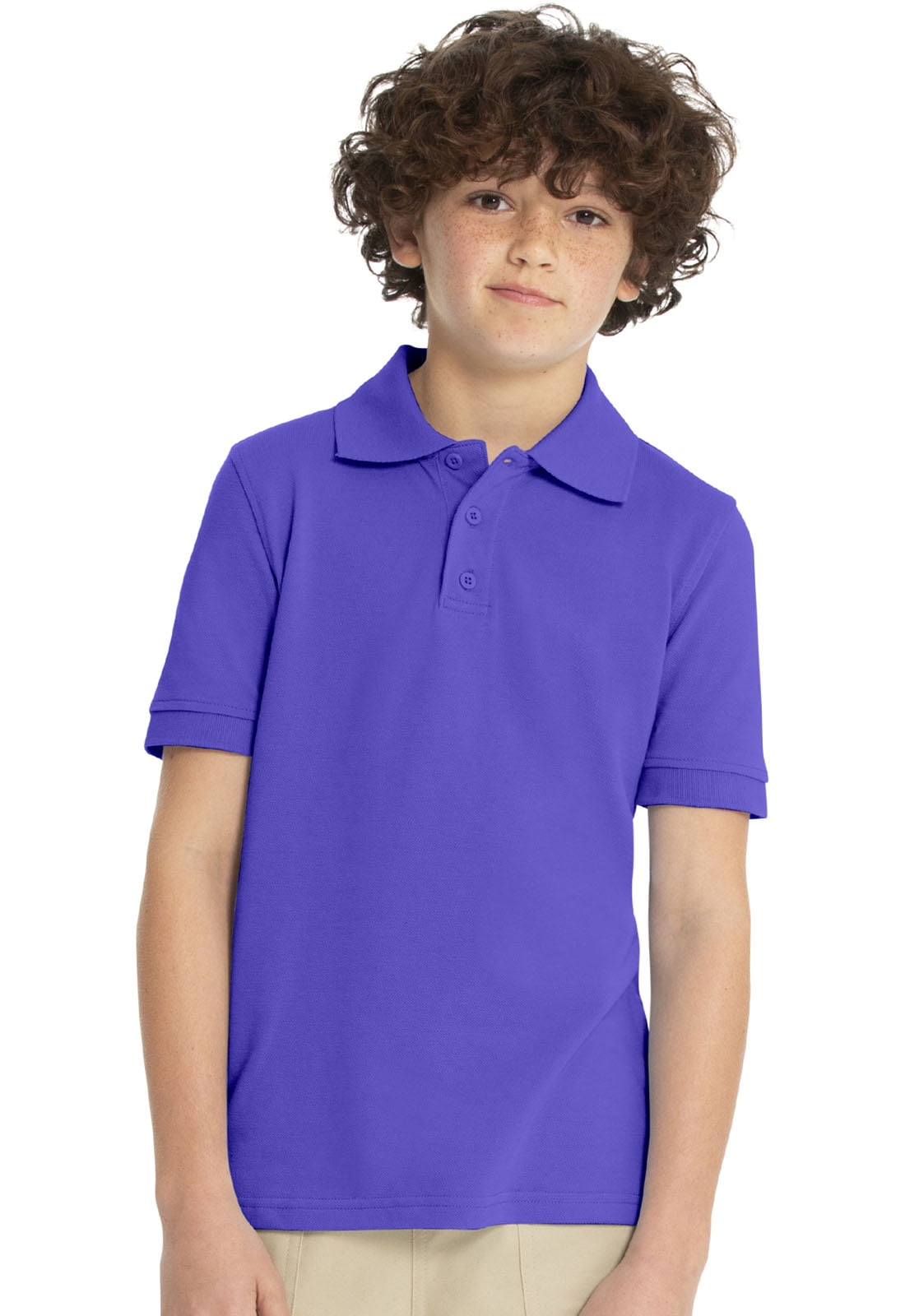 boys purple polo shirt