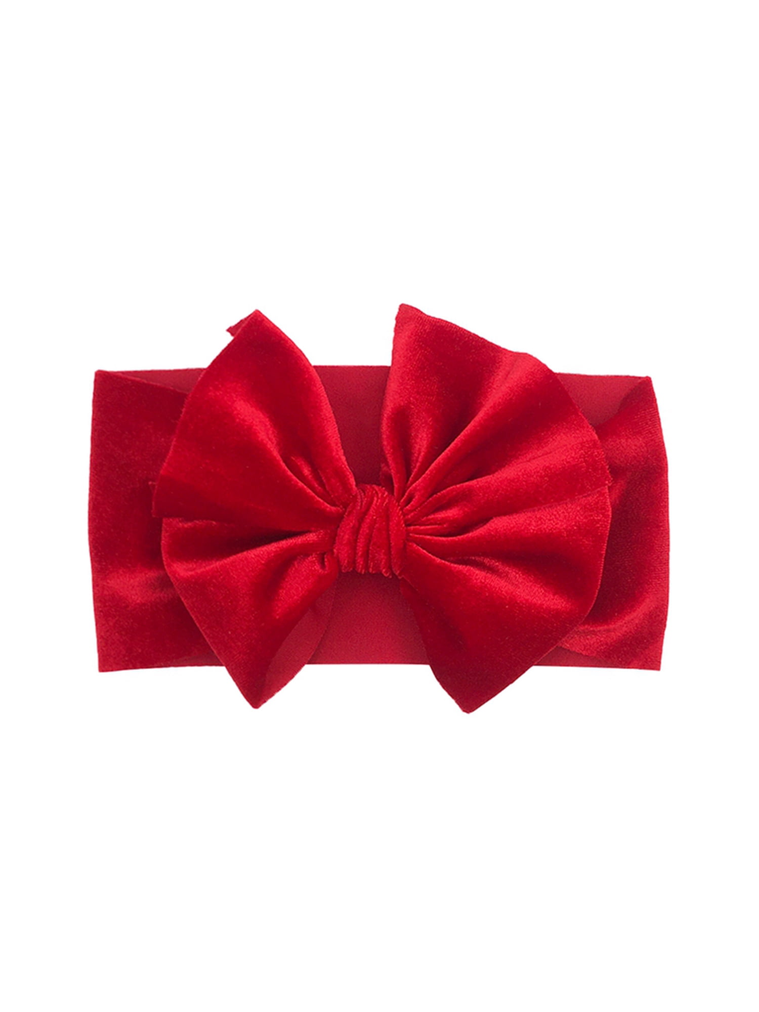 FOCUSNORM Newborn Baby Cute Headbands Head Wraps Elastics Bow Hairbands for Infant