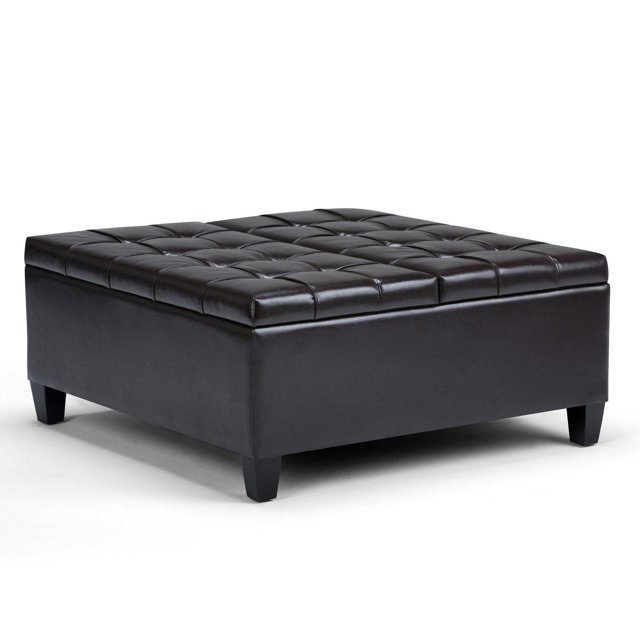 Elliot - Ottoman de rangement/table à café