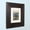 Coffee Bean, variant on Portrait Shaker White Recessed Picture Frame Medicine Cabinet (11" W x 14" H)