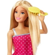 Barbie Estate Doll & Shower Playset with Accessories