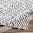 thumbnail image 4 of BoutiqueRugs Queanbeyan Bohemian, Transitional Area Rug - Black, White, Gray - 2'2" x 3'9", 4 of 8