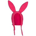 thumbnail image 4 of EcoNesxp Rabbit ear hat Hamburger hat Wool hat Rabbit ear piece 1 piece, 4 of 5