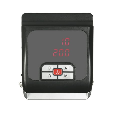 Portable Mini Banknote Detector Currency Money Counterfeit Detecting Machine for Euro LED Display Sheets Denomination