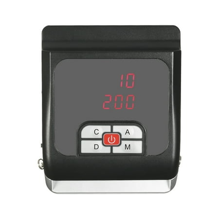 Counterfeit Currency Detection - Portable Mini Banknote Detector Currency Money Counterfeit Detecting Machine for Euro LED Display Sheets Denomination Value