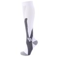 thumbnail image 1 of Compression Socks Football 20-30 mmHg Support Recovery Moisture Wicking Black, 1 of 10