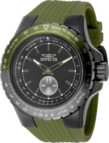 ivi  Invicta 4906 Men's Corduba Gunmetal Finish Ibiza Dive Watch