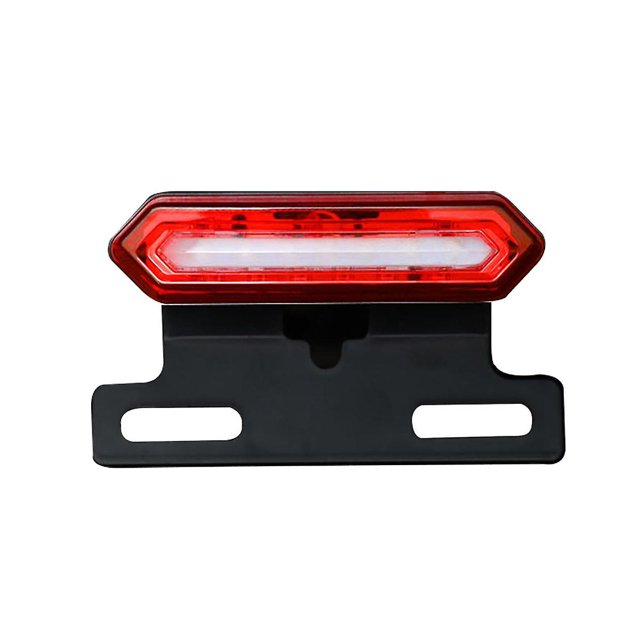 Luz trasera Led de 48v para bicicleta eléctrica, lámpara trasera de advertencia de seguridad para bicicleta eléctrica, conector Sm resistente al agua