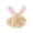 A001- Red (S), variant on Bunny Ears for Dogs Straw Hat with Wide Brim, Summer Pet Sun Hat for Small Dogs and Cats, Cute Photo Prop Accessory, 1 Pack