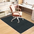 thumbnail image 4 of LEEYNEER 1pc Large Office Chair Mat - Non-Slip  Easy-Clean  Anti-Fatigue - Compatible with Hardwood Floors & Carpet - Heavy-Duty Polyester Flooring Protector for Home Office  Corporate -, 4 of 4