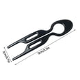 thumbnail image 3 of Price Drop Durable Black Plastic Hair Fork Clip - Versatile Styling Tool for All Hair Types, 3 of 5