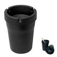 thumbnail image 2 of 2 Jumbo Butt Bucket Ashtray Cigarette Extinguishing Car Cup Ash Holder Portable, 2 of 6