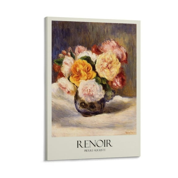 Pierre Auguste Renoir Print Painting 10 Painting On Canvas Wall Art Poster Scroll Picture Print Living Room Walls Decor Home Posters 12x18inch(30x45cm)