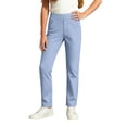 thumbnail image 6 of WERYOUNG School Uniform For Girls Elastic Waist Solid Color Straight Leg Trousers Kids Comfortable Back To School Pants 11-12 Years, 6 of 6
