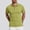 Green, variant on Men's Casual Cotton Polo Shirt Summer Short Sleeve Crew Neck Solid Color Collar Pullover Tops White