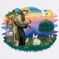 thumbnail image 2 of CafePress - St Francis #2/ Fr Bulldog (F) Mousepad - Non-slip Rubber Mousepad, Gaming Mouse Pad, 2 of 6