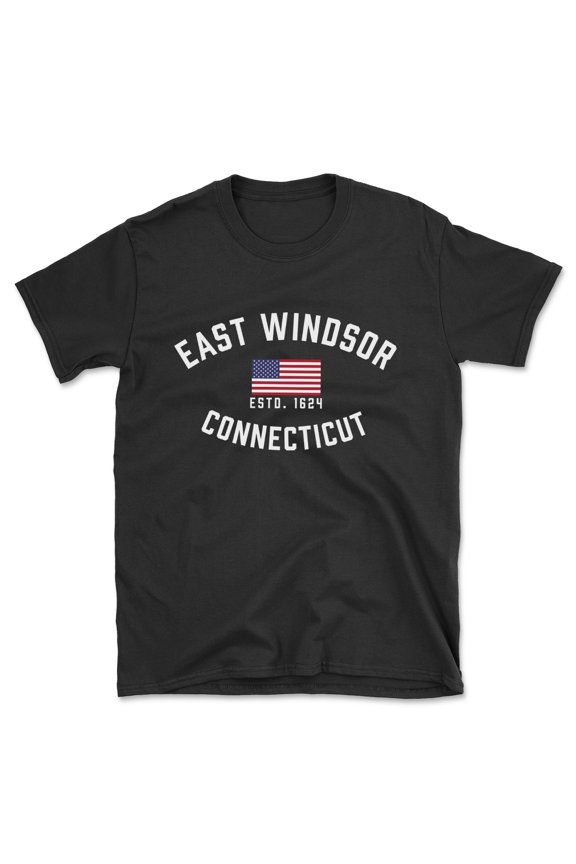 East Windsor Connecticut Patriot Men's Cotton T-Shirt
