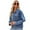 Blue Pearl, variant on YTDSCS Women's Denim Jacket Slim Washed Jean Coat Jeans Womens Long Sleeve Cowboy Outwear for Spring Fall S-XL