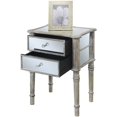thumbnail image 3 of Convenience Concepts Gold Coast Peutfoire Table d'Extrémité en Bois Blanc Vieilli, 3 of 3