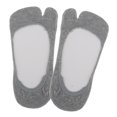 thumbnail image 3 of Low Cut Socks Women Non-slip Invisible Flats Boat Socks , Gray, as described, 3 of 8