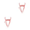 thumbnail image 1 of Soidarity Calibrador de pliegues cutáneos para adultos Unidades duales atléticas 0-70 mm Antideslizante Manual Probador de grasa corporal Rosa 2Conjunto, 1 of 6