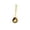 B, variant on Creative Stainless Steel Guitar Shaped Coffee Spoon with Titanium Plating for Stirring Tea and Dessert Multicolor