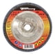 thumbnail image 1 of Disco de solapa Forney de óxido de aluminio con circonio 40, grano de 4.5 pulgadas, 1 of 4