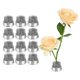 thumbnail image 2 of 12 Piezas de Ranas Flores, Florales Redondas Acero Inoxidable, Herramienta Fija para Arreglos Florales, Rana Florero con, 2 of 6