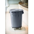 thumbnail image 6 of Brute Twist on/Off Round Dolly, Black, Use with Trash Can, Pack of 2, 6 of 8