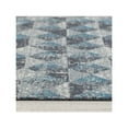 thumbnail image 4 of Anji Mountain Rug'd Tromso Carpet & Hard Floor Chair Mat 36" x 48" Blue/Black/Gray (AMB9035), 4 of 8