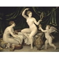 thumbnail image 2 of Unknown 24x19 White Modern Wood Framed Museum Art Print Titled - Venus and Cupid, 2 of 4