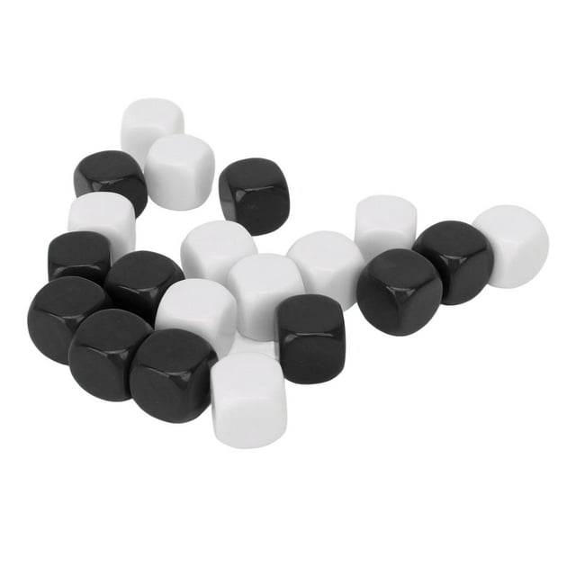 Fun 20 Pcs Autocollants DIY, Plastique Vierge avec Lisse, Plastique Durable, Ensemble de Résistance aux Impacts pour Jeux de Société, Autocollants DIY, Enseignement des Mathématiques, Fête
