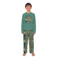thumbnail image 4 of The 12 Cows of Christmas Matching Family Pajamas With Dog, Funny Cow Holiday PJs, Plus Sizes, With Pockets, 4 of 7