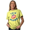 thumbnail image 2 of This Blows 80s Dubble Bubble Gum Logo Unisex Plus Size Graphic Tee Brisco Brands 3X, 2 of 2