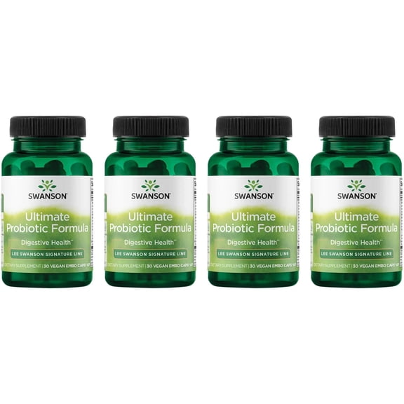 Lee Swanson Signature Line Ultimate Probiotic Formula 30 Capsules (4 Pack)