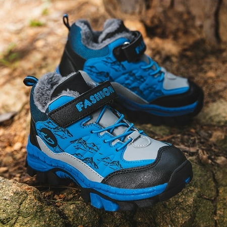 

Kids Leather Softness Plus Cotton Mountain Sports Shoes