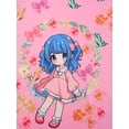 thumbnail image 6 of WIBACKER 3-12Y Girls Short Sleeve Cartoons Nightgown 1PCS Soft Kids Nightdress Pajamas for Toddler to Big Girl Nightie Dress, 6 of 11