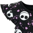 thumbnail image 5 of Disney Nightmare Before Christmas Jack Skellington Big Girls French Terry Romper Toddler to Big Kid, 5 of 5