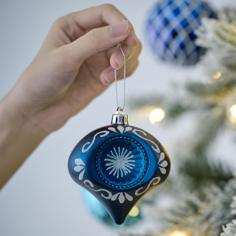 Valery Madelyn Blue Plastic Ornaments For Christmas Tree Decorations And  Home Pearl Pendant Designs 6cm From Hui10, $24.26