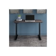 thumbnail image 2 of Move 60 Series by Bush Business Furniture Bureau Debout Réglable en Hauteur 48l x 24p, Gris Orage/peint Noir, 2 of 7