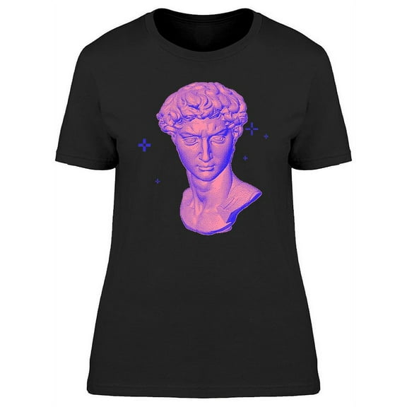 3d Rendering David Head T-Shirt Women -Image by Shutterstock, Female x-Large
