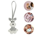 thumbnail image 3 of Unique Bargains 1 Pc Handbag Charms Keychains Dog Lanyard Bag Accessories Gray, 3 of 5