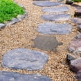 thumbnail image 3 of Garden Iron Paver Stone Walkway Stepping Stone Decorative Tortoise Stone Foot Stepping Stone, 3 of 8