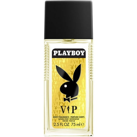 Playboy Vip Men S Body Fragrance Natural Spray 2 5 Fl Oz
